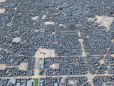 Milan City Italy 3D model