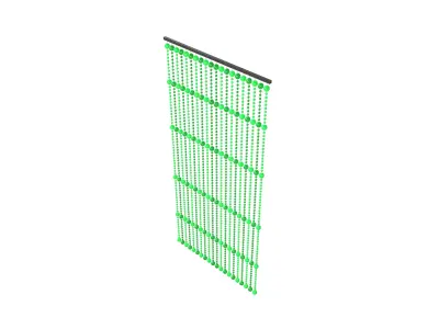 Door Beads V1 002 3D model
