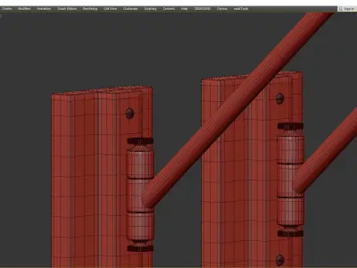MAYFRID SCONCE Low-poly 3D model