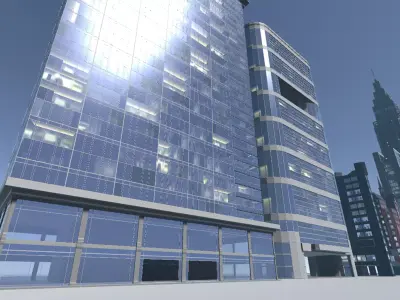 Polygon City Buildings Pack1 Low-poly 3D model