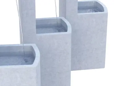 Echo Fountain 3D model