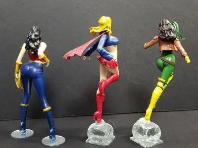 Super Heroine FanArt Set 1 by Takai 3D Model Pack