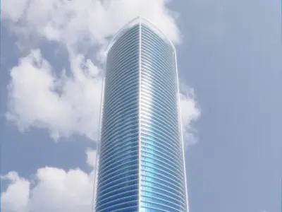 Parametric Building 1d6 3D model