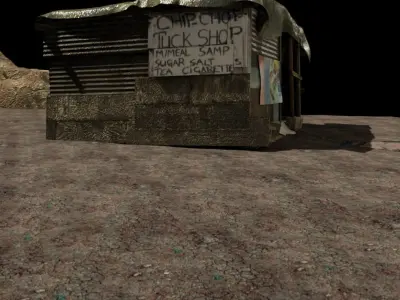 Environment Shanty Pack V1 Low-poly 3D model