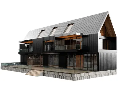 MODERN HOUSE NO32 A 3D model