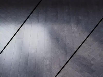 Laminate Ter Hurne Trend Line Gray anthracite stone 1958 3D model