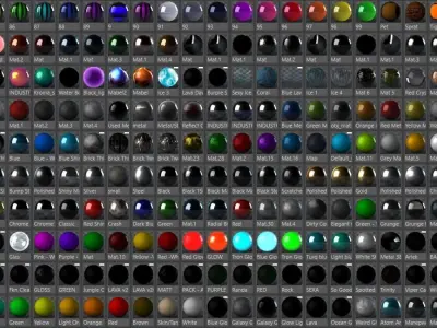 PBR Material Set1  - 872 Material  Texture