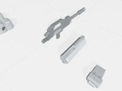 HG Revive RX78 prototype Gundam Conversion Kit  3D print model