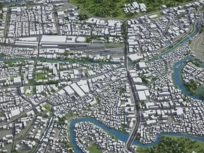 Bogor Low-poly 3D model