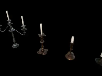 Lights Prop Pack 2 Low-poly 3D model