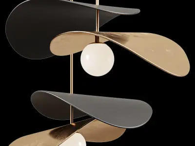 Olivia Pendant Light 3D model