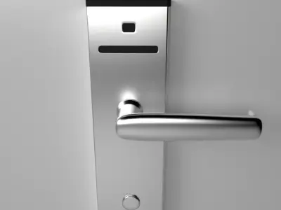 Keycard Lock 3D model
