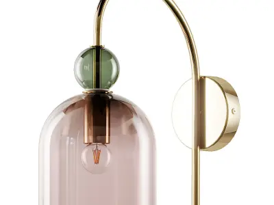Whitney wall sconce Designed by MADE Studio 3D model