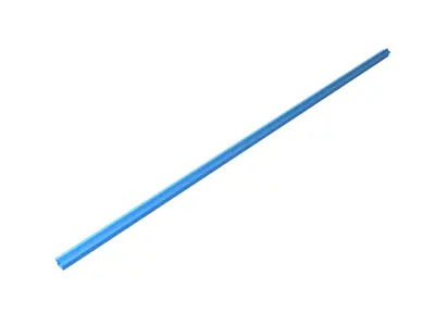 Star Straws v1 006 Low-poly 3D model