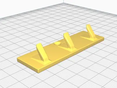 hooks for keys Free 3D print model