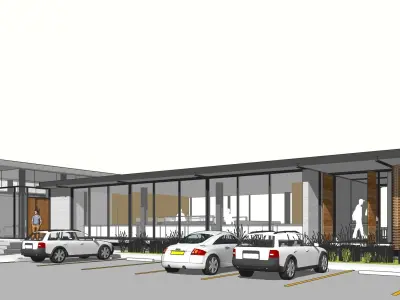 STORY OFFICE BUILDING Low-poly 3D model