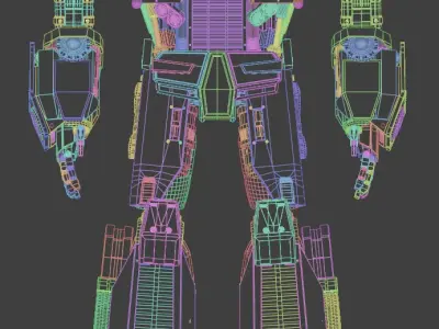 Optimus Prime - Transformers Truck 3D model