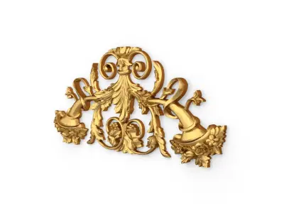 Classic decor ornament 47 3D print model