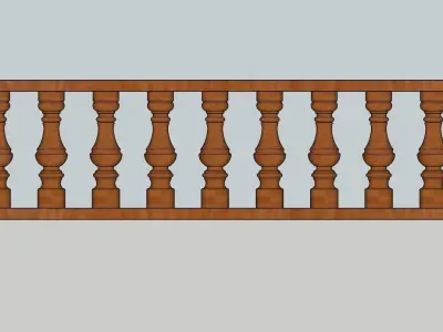 Baluster 3D Model Download 3D model Sketchup 3D model 3D model