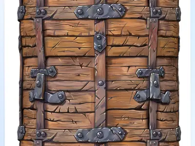 Stylized Wood Seamless Texture Texture shop