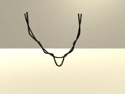 Cables city assets for game Low-poly 3D model