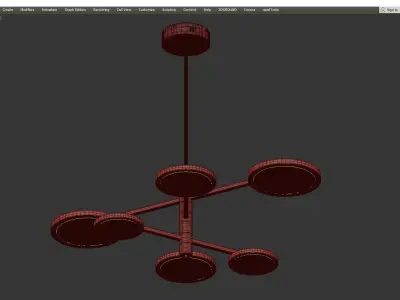 COSMO AVERAGE SPIDER Low-poly 3D model