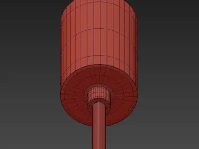 2 Swiss Brass Chandeliers 3D model