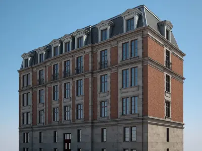 City Building 07 3D model