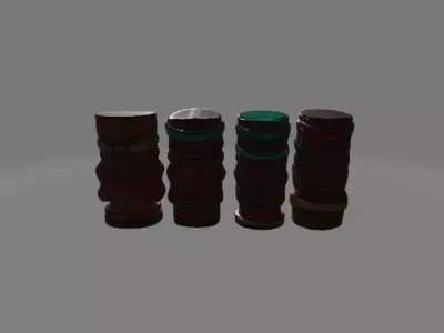 4 tiki figure 3D print model