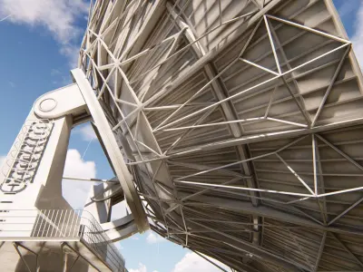 Satellite dish 3D model