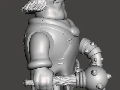 STL File 3D Ewoks Bondo 3D print model 3D print model  3D print model