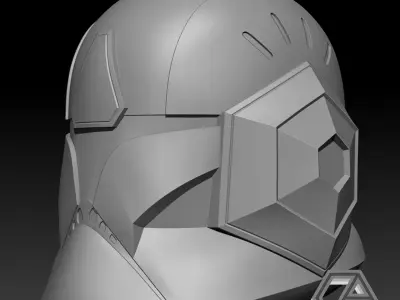 Star Wars - Special Ops Clone Trooper Helmet 3D print model