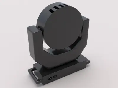 Moving Head Spot Wash 01 3D model