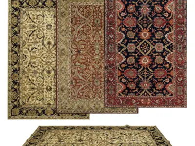 Rugs No 907 Low-poly 3D model