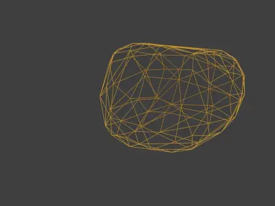 Low Poly Rock 10 Free low-poly 3D model