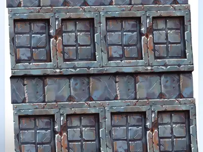 Stylized Wall Seamless Texture Texture 136