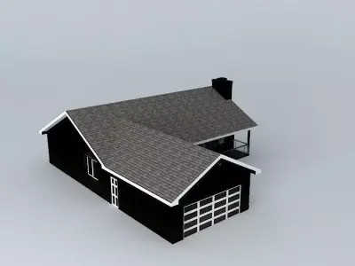 Ranch House Free 3D model