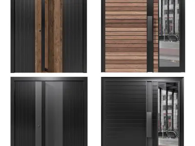 ENTRANCE DOOR COLLECTION NO2 A 3D model