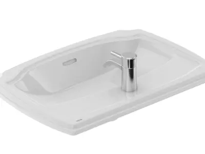  TOTO Guinevere Self-Rimming Lavatory 3D model