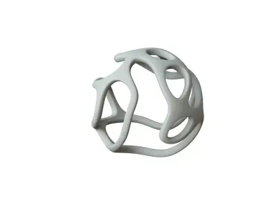 SciFi Cube Object No 33439 Low Poly Shape Texture