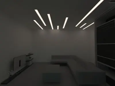 LED Light Free low-poly 3D model