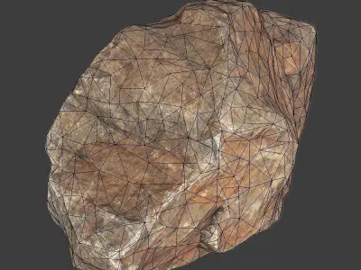 Connie Stone Low-poly 3D model