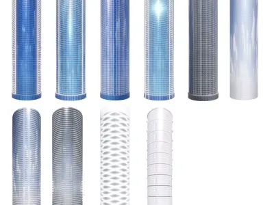 Parametric Building Collection 1B 2Advanced 3D model
