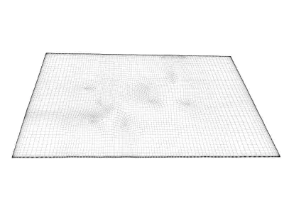 Sathi Plain Carpets 3D model