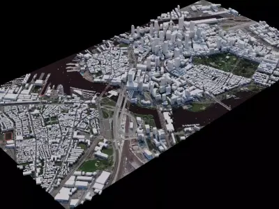 Boston - USA 3D model