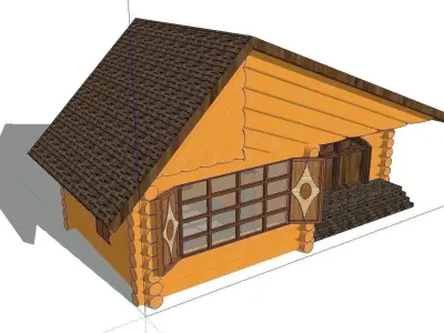 Creative Design-Holiday Cabin-063 3D model
