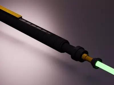 light saber 3D model