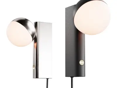 357 lighting fixtures 29 Northern Balancer Mini Wall lamp b Yuue 3D model
