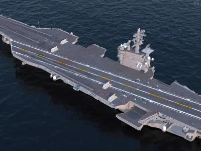  Aircraft Carrier USS George H W Bush CVN-77 