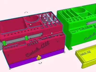 3d tool add-on tool organizer Free 3D print model
